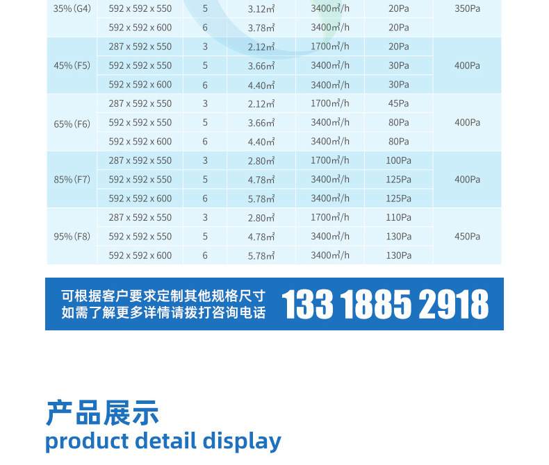 中效袋式過(guò)濾器
